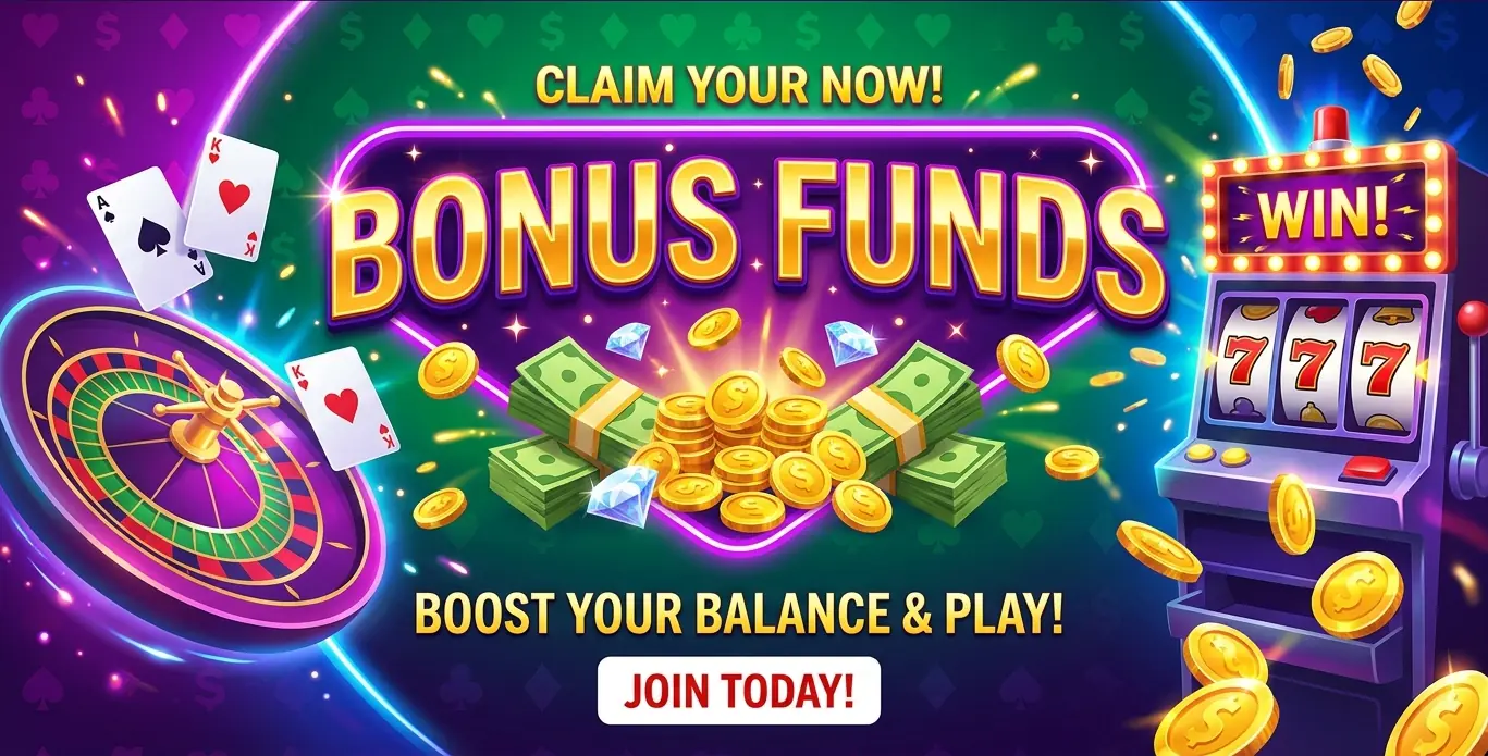 Bonus Funds bei Infinity casino